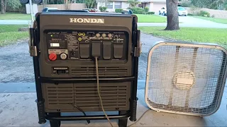 Honda EU7000is Generator - First Start Up - 9/8/23