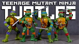 Playmates Teenage Mutant Ninja Turtles Classic Collection Unboxing Action Figure Review