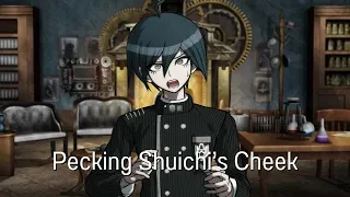 Pecking Shuichi’s Cheek [Danganronpa Custom Stories]