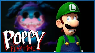 Don't move or the Dog caterpillar will get you I Luigi plays Poppy playtime Chapter 2