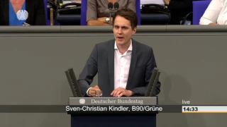 Solidarisches Europa statt Germany first – Sven-Christian Kindler im Bundestag