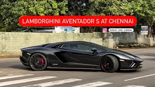 🇮🇳 India’s Only Lamborghini Aventador S equipped with Balboni Exhaust 💥🔊 | #lamborghini #chennai