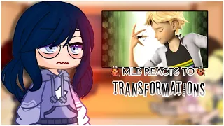 MLB reacts to TRANSFORMATIONS || (MLB AU)