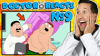 ER Doctor REACTS to Funniest Family Guy Medical Scenes #9