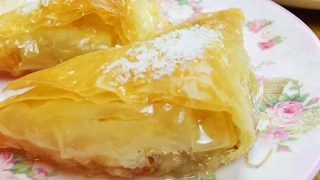 Baklava mit Griesfüllung / Söbiyet Tatlisi