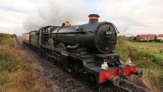 UKHH Exclusive Video: Great Western Steam on Teesside Metals! GWR Nunney Castle NYMR 23/09/2014