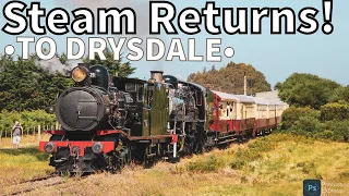 Steam Returns to Drysdale after 4 Years! ft. The Bellarine Tourist Railway