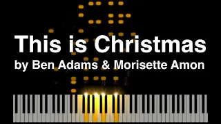 This is Christmas by Ben Adams and Morisette Amon Synthesia Piano Tutorial