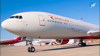 Новый лайнер Boeing 777-300 назвали Великим Новгородом