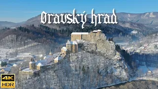 Oravský Hrad v Zime | Orava Castle in Winter - Slovakia 4K