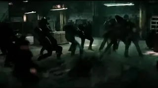 Batfleck Warehouse Fight With The Dark Knight Music (Batman v Superman )