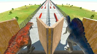 Who Can Overcome Titanoboas Road? - Animal Revolt Battle Simulator