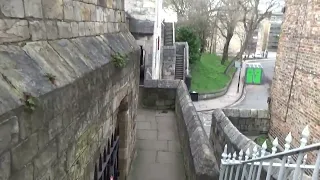 Medieval walls of York City