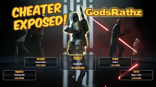 Star Wars Battlefront II GodsRathz Uses Damage Cheat and Aimbot Hack  EXPOSED! Another Boba Tea ^__^