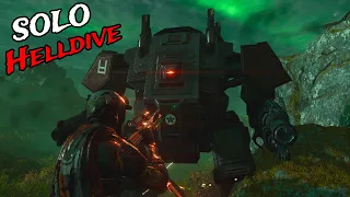 Helldivers 2 - Autocannon Build SOLO Helldive w/ Commentary (All Objectives Complete & Extract)