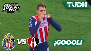 ¡GOL DEL CHICOTE CALDERÓN! | Chivas 1-2 Atlas | Grita México C22 - 4tos | TUDN