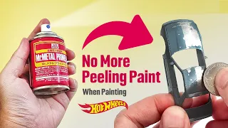 Solution for Peeling Paint Problem when Painting Hot Wheels Custom