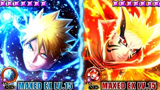 Maxed Naruto Baryon EX LV.15 vs Maxed Naruto Final Valley EX LV.15 - NxB NV