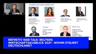 Refinitiv Web Talk: Reuters Wirtschaftsausblick 2021 - Wohin steuert Deutschland?