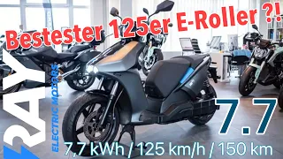 Vorstellung RAY 7.7: besser als Silence S01+ & BMW CE04?! Was kann der 125er e-Roller aus Spanien?🇪🇸