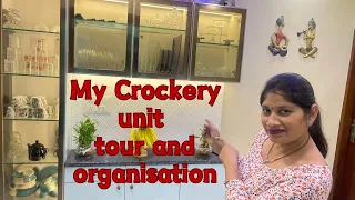 Crockery Unit Tour | Crockery Unit Organisation | Saloni Tayal