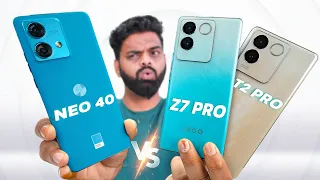 The Epic Battle: Moto Edge 40 Neo vs iQOO Z7 Pro (vivo T2 Pro)