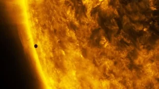 NASA footage: Stunning images of rare Mercury transit across the Sun