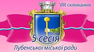 Чергова 5 сесія Лубенської міської ради 8 скликання (2 частина)