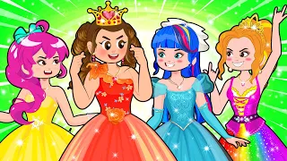 Princess Dress Up Contest but Winner is a Man! What Happened?! | Hilarious Cartoon Compilation