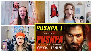 Pushpa part 1 TRAILER Reaction| Allu Arjun #alluarjun
