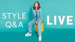 Farting Shoes & How To Understand Colour | LIVE Outfit & Style Haul | Trinny