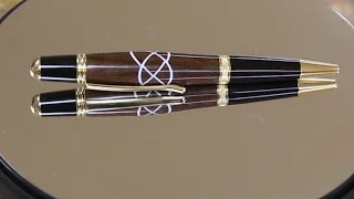 Making a credit card Celtic knot pen