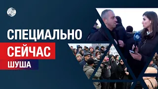 В Карабахе продолжается мирный протест экоактивистов