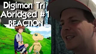 Digimon Tri Abridged - Ep1: Genesis Of Nostalgia REACTION