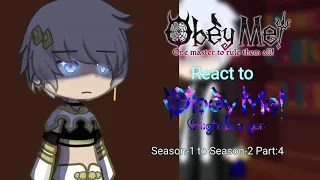 Obey Me! React to Obey Me! NB ||Gacha|| Season-1 to Season-2 Part:4 The Past