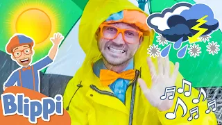 BLIPPI Weather Song | Educational Songs For Kids