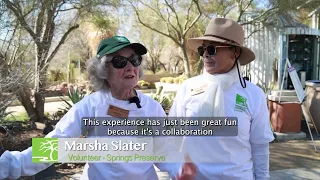 The Springs Preserve Flourishes Because of Volunteers!