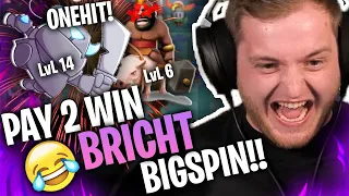 😆😅 FAST schon LÄCHERLICH wie SEHR ICH BIGSPIN DOMINIERE! 2500€ TROPHY RACE Challenge! | Clash Royale