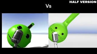 Gummy Bear But Otamatone Vs Otamatone Half Version