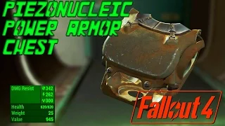Fallout 4 - Cambridge Polymer Labs and Piezonucleic Power Armor Chest