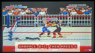 1-2-3 Kid's Brain Buster Cheat Code | WWF Raw Sega Genesis