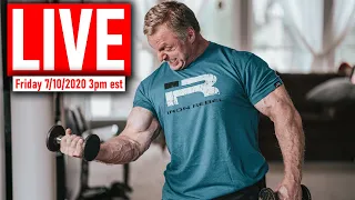 Live Q & A with John Meadows | Health update, Training, Diet & More