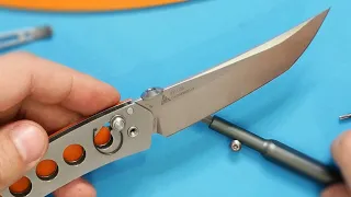 Disassembly and assembly of the knife with Axis Lock. Easy, simple, fast!