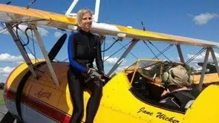 Wing walker Jane Wicker and pilot killed in air show crash