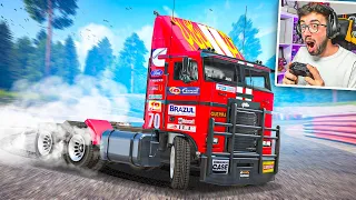 DRIFT CON CAMIONES EN LA MONTAÑA en GTA V 🚚