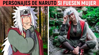 Personajes NARUTO si fuesen MUJER en la VIDA REAL