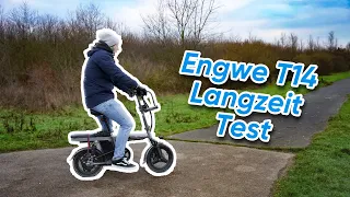 Engwe T14 Langzeittest - 250W, 14 zoll, 48V, 10Ah - Winziges klappbares E Bike