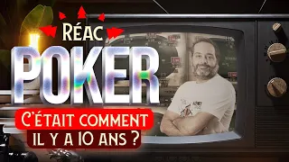 C'était comment le Poker il y a 10 ans ?? React vidéo Winamax !