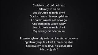 Krzysztof Krawczyk - Chciałem być (Tekst)