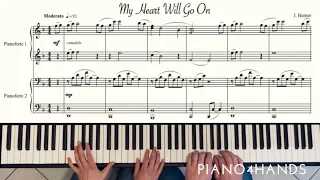 Titanic - My Heart Will Go On (for Piano four hands)